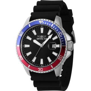 Invicta 46086 Pro Diver Sort/Gummi Ø45 mm