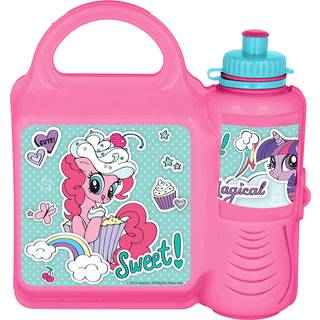 MY LITTLE PONY MY LITTLE PONY Stor - Madkasse og vandflaske - (80572)