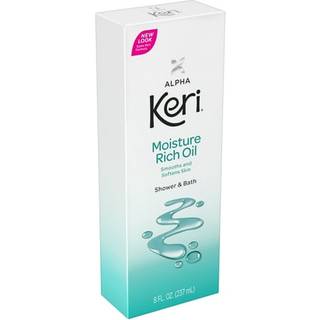 Alpha Keri brusebad og bad fugt rig olie 8 oz. (Pakke med 3)