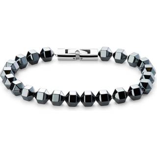 Sanatio Sekskantet Hæmatit Armbånd