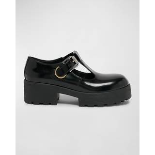 Givenchy Voyou brushed leather loafers - black - EU 35