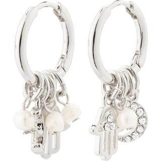 Pilgrim PRUCENCE øreringe sølvbelagt