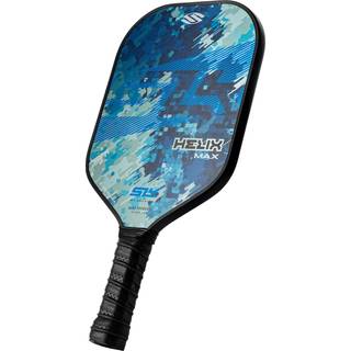 2024 SLK Helix Pro Pickleball Paddle | Carbon Fiber & Glasfiber Hybrid Face | Termoformet kulfiberkerne | Uovertruffen kontrol | Camo Glitch