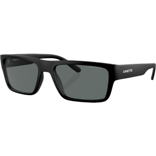 Arnette AN4338 Phoxer Polarized 290081 57 Solbriller Mænd Black - Matte Recycled Black - 57mm