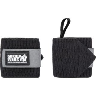 Wrist Wraps Basic, black/grey, Gorilla Wear