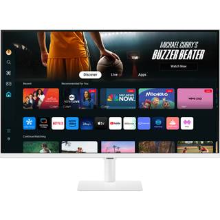 Samsung Smart Monitor M7 32" skærm (hvid) - På lager i butik
