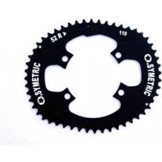Drev Osymetric Ø110 mm BCD 11-Speed Oval FC-9000 Alu 50T sort