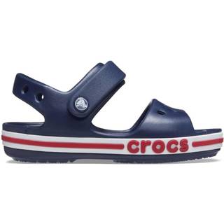 Crocs Unisex-Child Bayaband Sandals Navypepper 8 Toddler