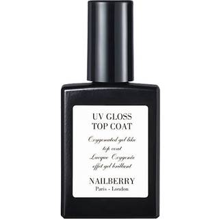 Nailberry Negle Neglelak UV Gel Gloss Top Coat 15 ml (8.227,00 kr / 1 l) - 15 ml