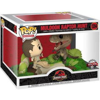 Funko! - POP! MOMENT MULDOON RAPTOR HUNT - Figur