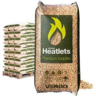 Heatlets PremiumPlus træpiller 6mm 15kg 900kg FSC®