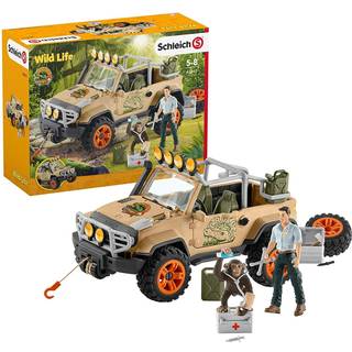Schleich 4-hjulstrækker med kabelspil [Levering: 1-2 dage]