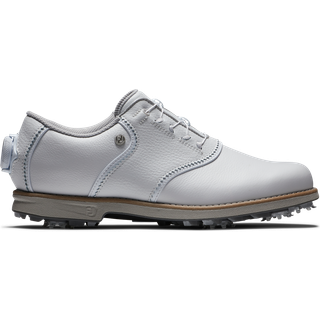 FootJoy Premiere Series (2024) BOA Vandtætte Dame Golfsko Med Spikes - All White - Str. 38 Normal