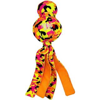 KONG Wubba Ballistic High-Viz lyse farver Hj synlighed Knirkende Hundelegetj Stort