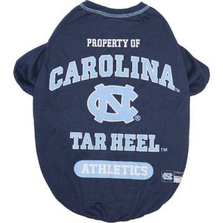 K?ledyr f?rst collegiate North Carolina Tar Heels Dog T-shirt Lille. - Licenseret skjorte til PETS-team farvet med teamlogos.- Premium Stretchabl