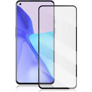 MOCOLO OnePlus 9 Hærdet Glas m. Sort Ramme - Full Fit