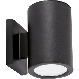 Solcellelampe | Væglampe | IP44 | 6500K | Sort