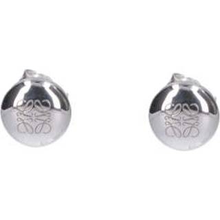 Loewe Anagram Pebble sterling silver stud earrings - silver - One Size