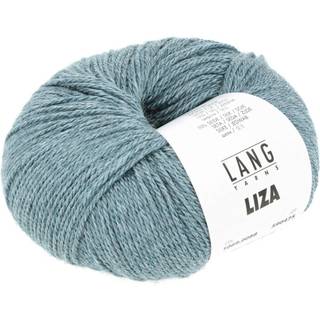 Lang Yarns Liza 006 Indhold: 70% viskose, 20% uld, 10% silke Vægt/længde: 50 g = 165 meter Anbefalede pinde: 3-3.5 mm Strikkefasthed: 10 x 10 cm = 24 m x 34 p Vask: Maskinvask 30 °C / Tåler tørretumbling / Brug aldrig skyllemiddel.