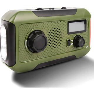 ProCaster EM-RAD01 Rejseradio med Ladehåndtag (FM/AM/USB)