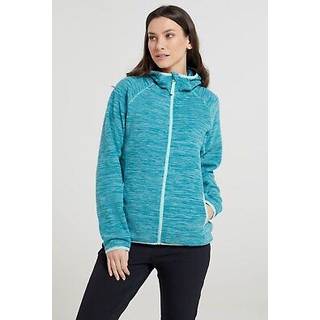 Mountain Warehouse Mountain Warehouse Dame Lleyn Melange Full Zip Fleece Hættetrøje