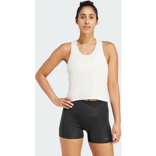 Power Reversible 3-Stripes Tight Fit tanktop - Chalk White - L