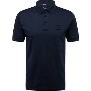 BOSS Black Herren Polo-Shirt blau