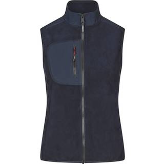 ID Bonded Dame Vest m. fleece - Navy - 4XL