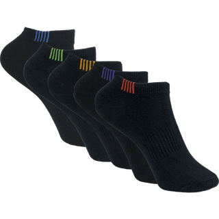 Black Pearls Socks - Low Cut - Bambus - 44-46 , Black , 5-Pack—-23.00 kr/st—-115.00 Kr/Pack