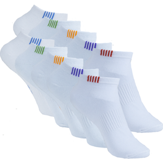 Black Pearls Socks - Low Cut - Bambus - 40-43 , White , 10-Pack—-21.00 Kr/st—-210.00 Kr/Pack
