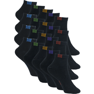 Black Pearls Socks - Ankle - Bambus - 40-43 , Black , 20-Pack—-21.00 Kr/st—-420.00 Kr/Pack