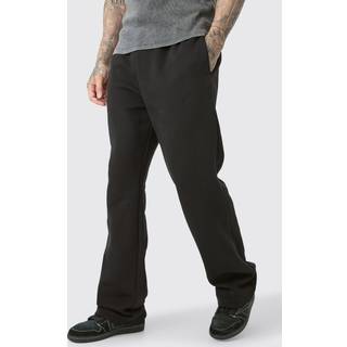 Mens Black Tall Straight Leg Joggers