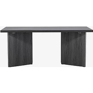 Bassholmen spisebord 90x180cm sort.