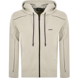 BOSStil mænd. 50518197 Hængende beige sweatshirt (M), Casual, Bomuld