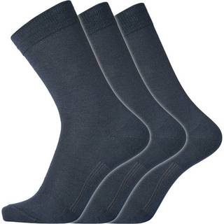 Dovre 3-pak Cotton Socks - Navy-2 - Str 45/48 * Kampagne *