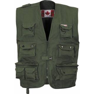 MFH Outdoor Vest Ekstra Kraftig Oliven