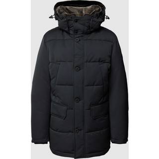 Strellson Herren Steppjacke schwarz unifarben