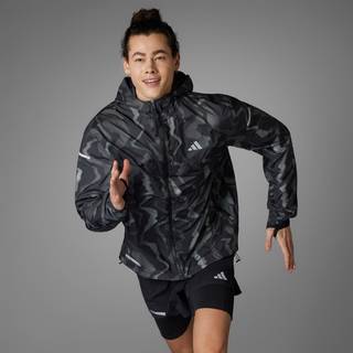 adidas Ultimate Premium Running Jacket Men - Black, Size XXL - black