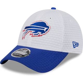 Buffalo Bills NFL Training 2024 White 9FORTY Stretch Snap Cap newera adult unisex White newera adult unisex White newera adult unisex White newera adu - Osfm