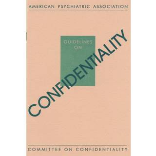 Guidelines on Confidentiality