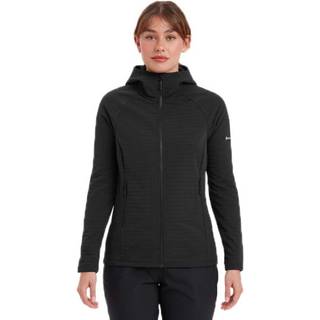 Montane F Protium Xt Hoodie, fleecetrøje, dame, sort