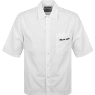 Moschino Short Sleeve Poplin Shirt White