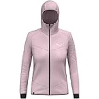 Salewa Women's Sella Crevasse Hooded Jacket Fleecejakke Damer størrelse 42 farve pink
