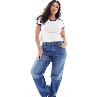 Carjuicy Høj Talje Wide Leg Fit Jeans - 44/32
