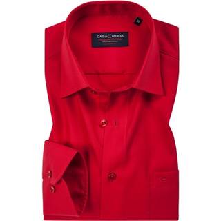 CasaModa Herren Hemd rot Comfort Fit