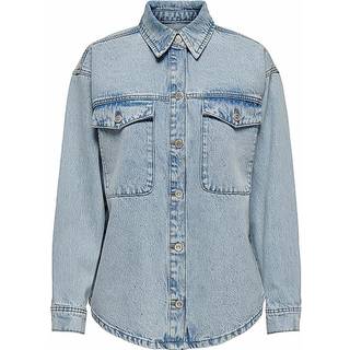 Mercury Denimjakke, Light Blue Denim, XS