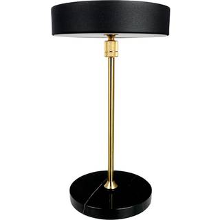 Dyberg Larsen Moonlight Bordlampe sort/marmor/mess