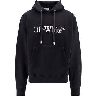 Sweatshirt Off-White Big Bookish Skate Hoodie Black/ White M - White - M