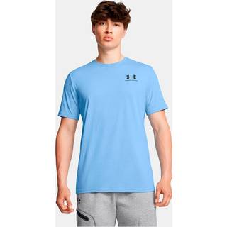 T-shirt Under Armour UA M SPORTSTYLE LC SS-BLU 1326799-469 Størrelse S
