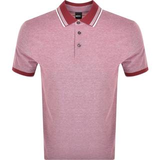Poloshirt i oxfordbomuldspiqué med logo